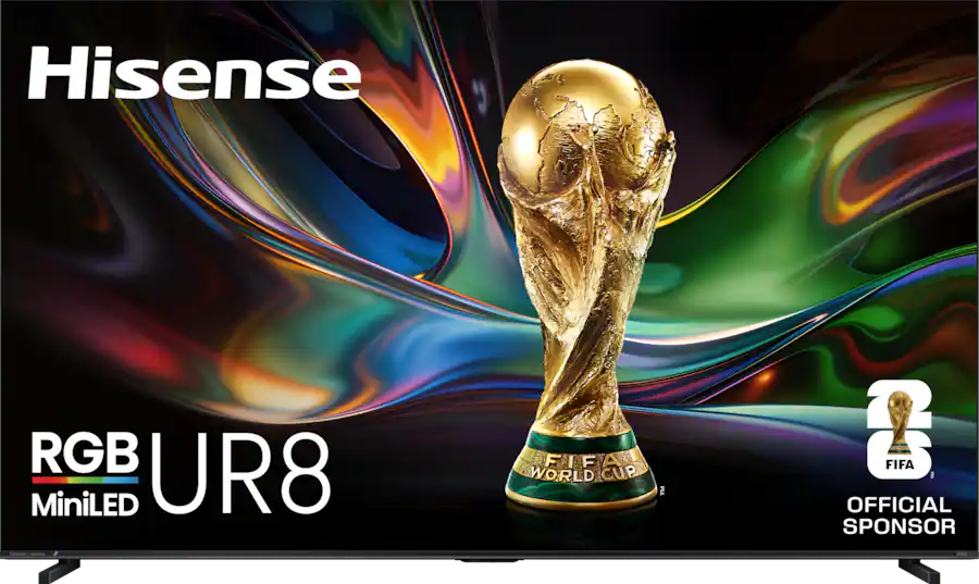 New (2026) Hisense 100-inch UR8 RGB MiniLED Series UHD 4K HDR Smart Google TV 100UR8SG