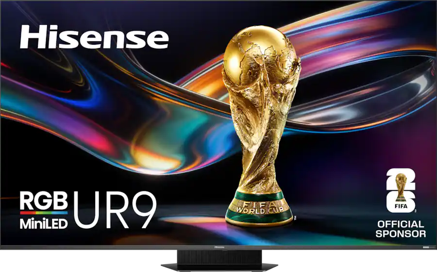 New (2026) Hisense 75-inch UR9 RGB Mini LED Series UHD 4K HDR Smart Google TV 75UR9SG