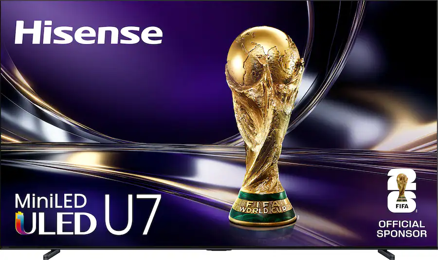 New (2026) Hisense 100-inch U7 Mini LED QLED UHD 4K Smart Google TV 100U7SG